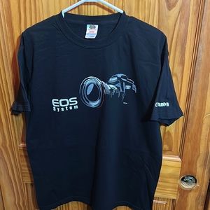 2012 Canon Camera Tee EOS System D5 Mark iii T-Shirt Gildan Heavy Cotton DLSR